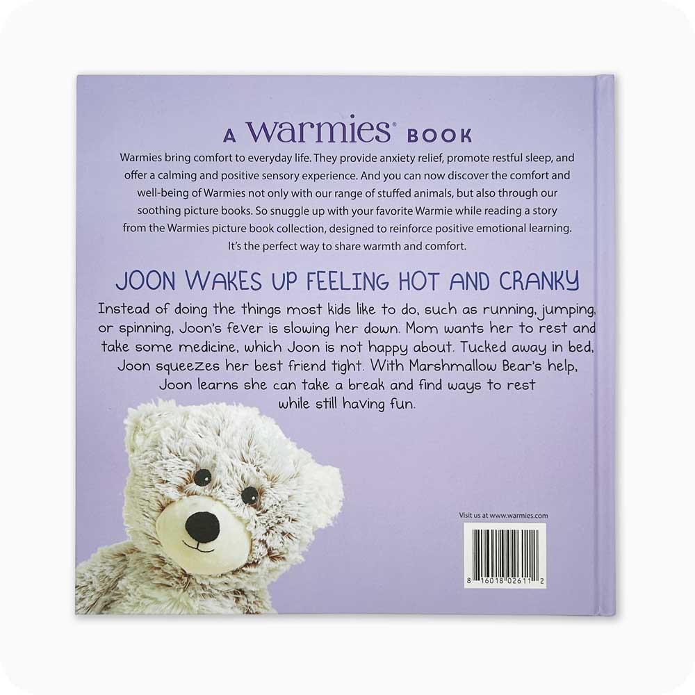 Image 95: Bear Takes a Break Book - Warmies USA