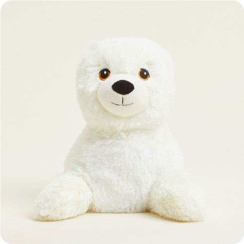 Image 97: Microwavable Baby Seal Stuffed Animal Warmies
